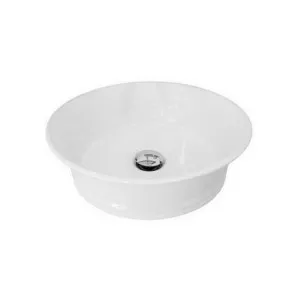 Neptune Above Counter Basin 435mm X 435mm X 125mm Gloss | Made From Ceramic In White/Gloss White By ADP by ADP, a Basins for sale on Style Sourcebook