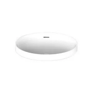 Ozera Above Counter Semi-Inset Basin Gloss 495mm X 387mm X 170mm Gloss | Made From Solid Surface In White/Gloss White By ADP by ADP, a Basins for sale on Style Sourcebook