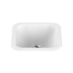 Honour Inset Vanity Basin 365mm X 365mm X 125mm Gloss | Made From Solid Surface In White/Gloss White By ADP by ADP, a Basins for sale on Style Sourcebook