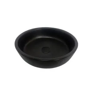 Resort Above Counter Basin 435mm X 435mm X 120mm Matte | Made From Ceramic In Black By ADP by ADP, a Basins for sale on Style Sourcebook