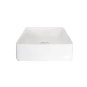 Malo Above Counter Basin 360mm X 360mm X 110mm Gloss | Made From Ceramic In White/Gloss White By ADP by ADP, a Basins for sale on Style Sourcebook