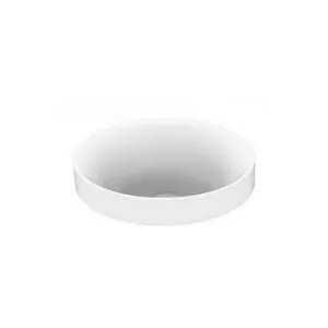 Joy Above Counter Semi-Inset Basin 277mm X 190mm X 120mm Gloss | Made From Solid Surface In White/Gloss White By ADP by ADP, a Basins for sale on Style Sourcebook