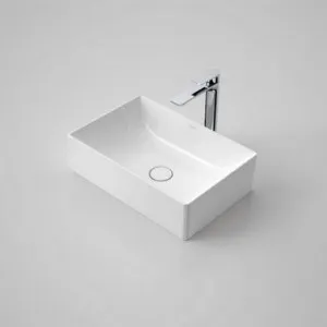 Urbane II Above Counter Basin 500mm X 330mm X 187mm 3 Tap Holes | Made From Ceramic In White By Caroma by Caroma, a Basins for sale on Style Sourcebook