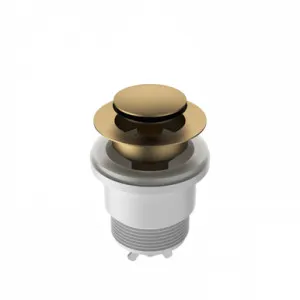 Urbane Ll Bath Pop-Up Plug & Waste 68mm X 55mm X 68mm Brushed | Made From Brass/Brushed Brass By Caroma by Caroma, a Traps & Wastes for sale on Style Sourcebook