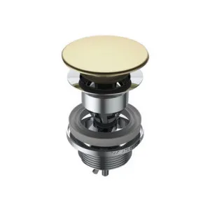 Urbane Ll Basin Pop-Up Plug & Waste 68mm X 68mm Brushed | Made From Brass/Brushed Brass By Caroma by Caroma, a Traps & Wastes for sale on Style Sourcebook