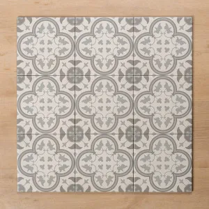 Airlie Light Grey Matt Cushioned Edge Porcelain Tile 200x200mm by The Blue Space, a Porcelain Tiles for sale on Style Sourcebook