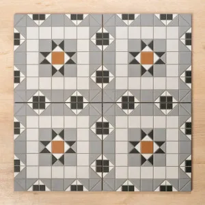 Alicante Derby Matt Cushioned Edge Porcelain Tile 316x316mm by The Blue Space, a Porcelain Tiles for sale on Style Sourcebook