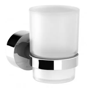 Vivid Tumbler & Holder Chrome | Made From Glass In Chrome Finish By Phoenix by PHOENIX, a Soap Dishes & Dispensers for sale on Style Sourcebook