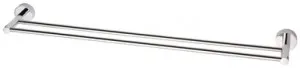 Vivid Towel Rail Double 900mm Chrome | Made From Brass In Black/Chrome Finish By Phoenix by PHOENIX, a Towel Rails for sale on Style Sourcebook