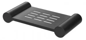 Vivid Slimline Soap Dish Matte | Made From Stainless Steel In Black By Phoenix by PHOENIX, a Soap Dishes & Dispensers for sale on Style Sourcebook