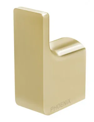 Gloss Robe Hook | Made From Brass In Gold By Phoenix by PHOENIX, a Shelves & Hooks for sale on Style Sourcebook