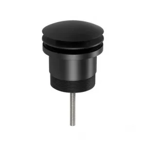 Pop-Up Universal Plug & Waste 40mm | Made From Brass In Matte Black By Phoenix by PHOENIX, a Traps & Wastes for sale on Style Sourcebook