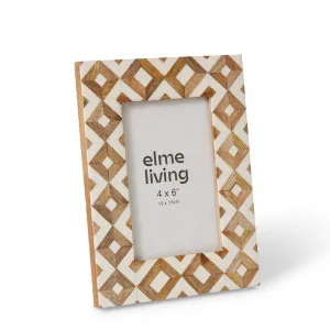 Manura 4 x 6" Photo Frame - 10 x 3 x 15cm by null, a Photo Frames for sale on Style Sourcebook