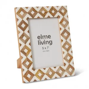 Manura 5 x 7" Photo Frame - 13 x 3 x 18cm by null, a Photo Frames for sale on Style Sourcebook