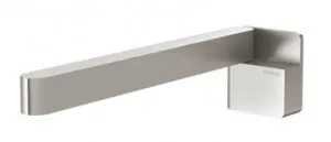 Designer Swivel Square Bath Spout 230mm In Brushed Nickel By Phoenix by PHOENIX, a Bathroom Taps & Mixers for sale on Style Sourcebook