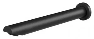 Vivid Wall Bath Spout/Outlet Angled 32mm X 300mm In Matte Black By Phoenix by PHOENIX, a Bathroom Taps & Mixers for sale on Style Sourcebook