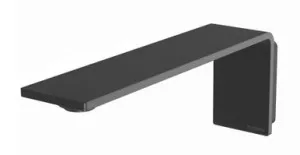Axia Wall Bath Or Basin Spout/Outlet 200mm 4Star In Matte Black By Phoenix by PHOENIX, a Bathroom Taps & Mixers for sale on Style Sourcebook