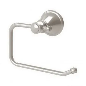 Nostalgia Toilet Roll Holder | Made From Brass In Brushed Nickel By Phoenix by PHOENIX, a Toilet Paper Holders for sale on Style Sourcebook