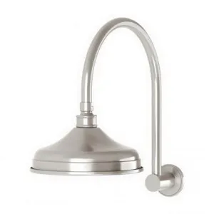 Nostalgia Vintage Shower Rose & Arm 3Star | Made From Brass In Brushed Nickel By Phoenix by PHOENIX, a Showers for sale on Style Sourcebook