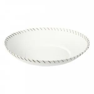 Oversized Bowl 60x5cm in White by OZ Design, a Decorative Plates & Bowls for sale on Style Sourcebook