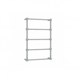 Straight Round Heritage Ladder Heated Towel Rail - 2 sizes available Plug In W560mm x H850mm by Luxe Mirrors, a Towel Rails for sale on Style Sourcebook