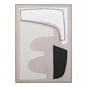 Irregular Shapes 1 Box Frame Canvas in 102 x 142cm by OZ Design, a Painted Canvases for sale on Style Sourcebook