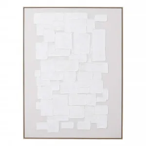Harmonious Squares Box Framed Canvas in 122 x 162cm by OZ Design, a Painted Canvases for sale on Style Sourcebook