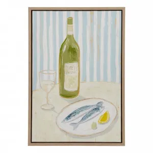 Cena Box Framed Oil Canvas in 35 x 50cm by OZ Design, a Painted Canvases for sale on Style Sourcebook