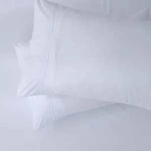 Caressa Stripe Sheet Set - White, King Single, Microfibre by Canningvale, a Sheets for sale on Style Sourcebook