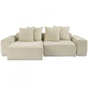 Riley Muse Flax Modular Sofa - 2 Seater Chaise by null, a Sofas for sale on Style Sourcebook
