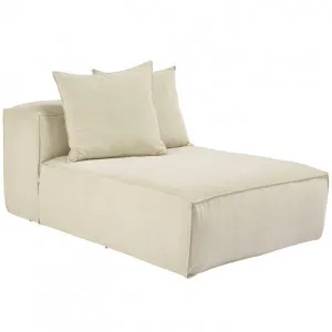 Riley Muse Flax Module Chaise by null, a Sofas for sale on Style Sourcebook