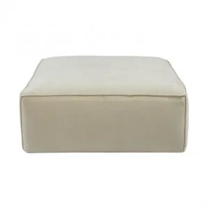Riley Muse Flax Modular Small Ottoman by null, a Ottomans for sale on Style Sourcebook