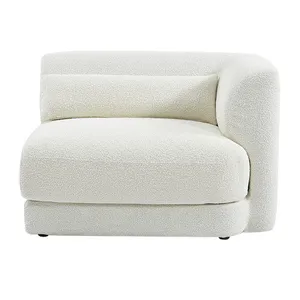 Santa Monica Boucle Ivory 1.5 Seat Right Arm Facing Sofa Module by null, a Sofas for sale on Style Sourcebook