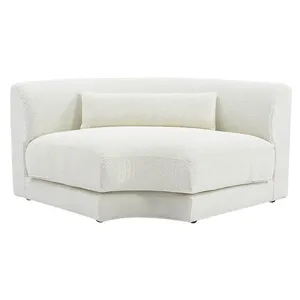 Santa Monica Boucle Ivory Corner Sofa Module by null, a Sofas for sale on Style Sourcebook