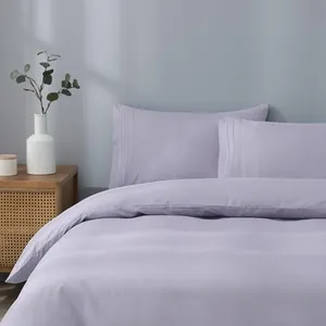 Canningvale Caressa Embroidered Quilt Cover Set - Silver, Queen, Microfibre by Canningvale, a Sheets for sale on Style Sourcebook