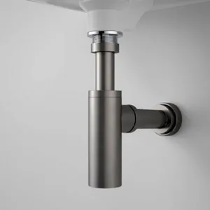 Urbane II Bottle Trap 40mm | Made From Brass In Black By Caroma by Caroma, a Traps & Wastes for sale on Style Sourcebook