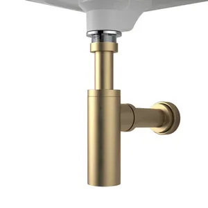 Urbane II Bottle Trap 40mm | Made From Brass/Metal/Brushed Brass By Caroma by Caroma, a Traps & Wastes for sale on Style Sourcebook