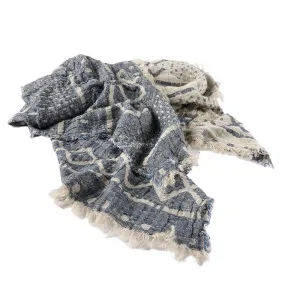 Senza Reversible Throw in Soft Ink/Navy | 150x200cm | Eadie Lifestyle by null, a Throws for sale on Style Sourcebook
