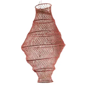 Marina Jute Lamp Shade in Rust | 80cm | Eadie Lifestyle by null, a Lamps for sale on Style Sourcebook
