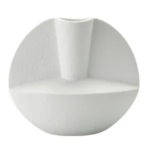 Fynn Vase White - 34cm by null, a Vases & Jars for sale on Style Sourcebook