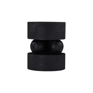 Tuma Occasional Mango Wood Stool Black by null, a Stools for sale on Style Sourcebook