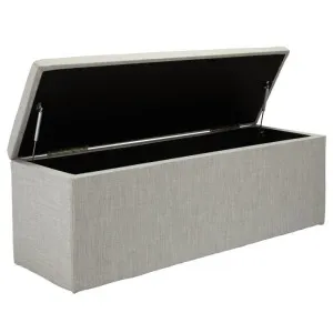 Milton Blanket Box Light Grey by null, a Baskets & Boxes for sale on Style Sourcebook