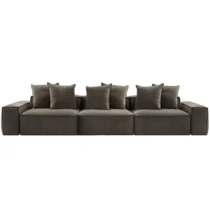 Riley Muse Mink Modular Sofa - 3 Seater by null, a Sofas for sale on Style Sourcebook