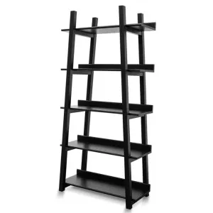 Mayson Bookshelf - Black Oak by Interior Secrets - AfterPay Available by Interior Secrets, a Bookshelves for sale on Style Sourcebook