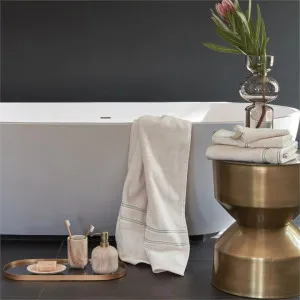 Bedding House Van Gogh Fleurir Off White Bath Towel by null, a Towels & Washcloths for sale on Style Sourcebook