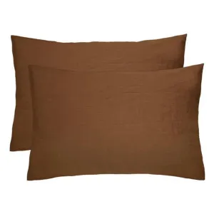 Bambury French Flax Linen Hazel Pillowcase Pair by null, a Pillow Cases for sale on Style Sourcebook