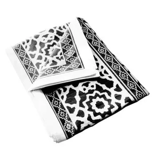 Rans Vintage Cotton Black Tablecloth by null, a Table Cloths & Runners for sale on Style Sourcebook