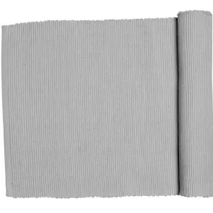 RANS Lollipop Grey Ribbed Runner by null, a Table Cloths & Runners for sale on Style Sourcebook