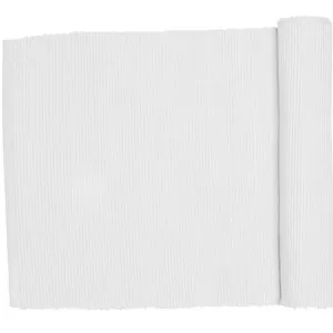 RANS Lollipop White Ribbed Runner by null, a Table Cloths & Runners for sale on Style Sourcebook