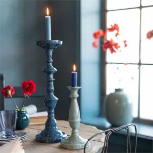 PIP Studio Metal Light Green Small 24cm Candle Holder by null, a Candles for sale on Style Sourcebook